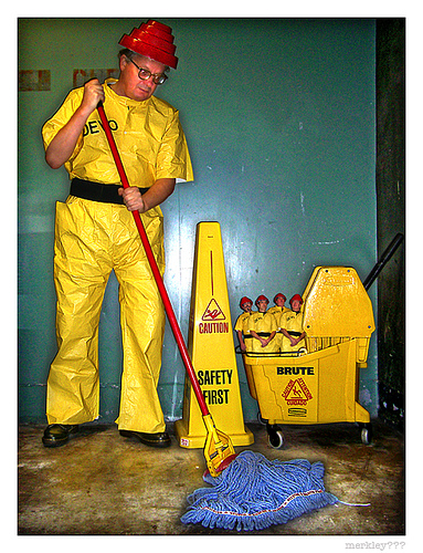 mopping-up