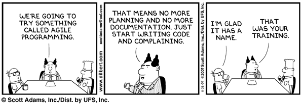Dilbert Agile Programming